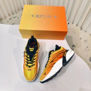 dior blade sneakers yellow