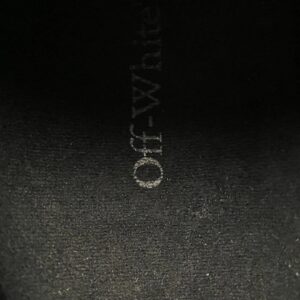 off white retro sneakers