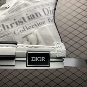 dior b23 high top sneakers white