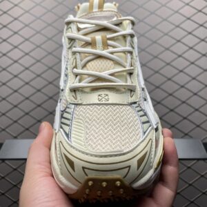 off white retro casual shoes