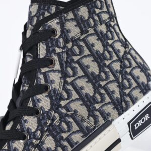 dior b23 denim sneakers blue