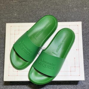 original molded green slides