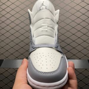 air jordan 1 mid grey