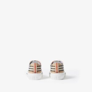 burberry check sneakers