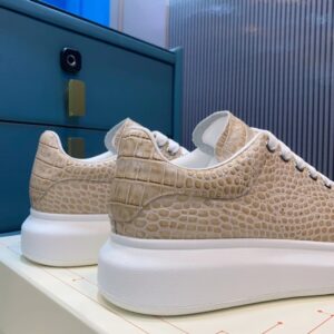 luxury italian embossed sneakers