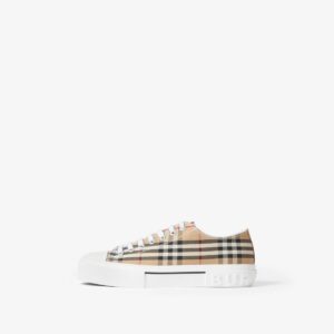 burberry check sneakers