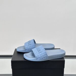 amiri men's slides blue