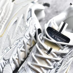 off white low top sneakers white