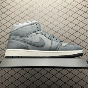 air jordan 1 mid grey