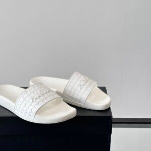 amiri men's slides white flower