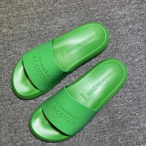 original molded green slides
