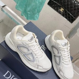dior b30 light grey/white retro unisex sneakers
