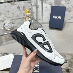 dior b30 white & black flagship retro unisex sneakers