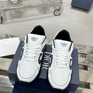 dior b30 white & black flagship retro unisex sneakers