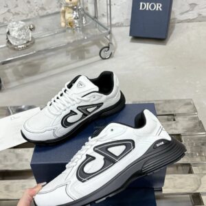 dior b30 white & black flagship retro unisex sneakers