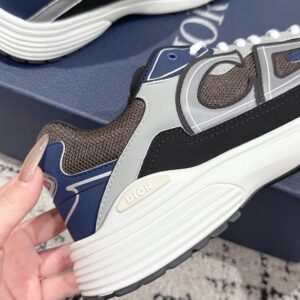 dior b30 blue grey retro cd logo unisex sneakers
