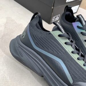 descente lavitate ii knit energy return cushioned sneakers breathable & non slip