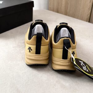 descente toggle design casual shoes in dust gold