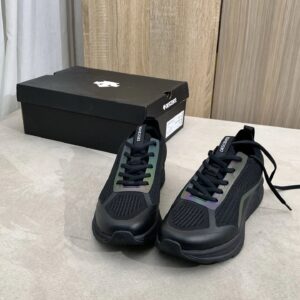 descente lavitate ii knit energy return cushioned sneakers breathable & non slip