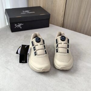 descente dualis g urban trail commuter running shoes (dust yellow)