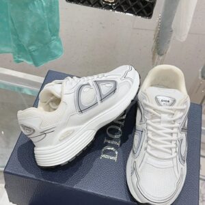 dior b30 light grey/white retro unisex sneakers