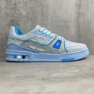 louis vuitton trainer blue