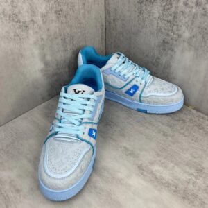 louis vuitton trainer blue