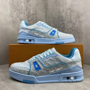 louis vuitton trainer blue