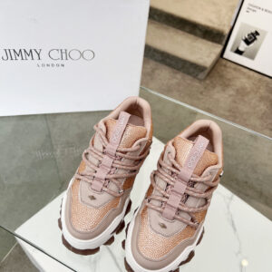jimmy choo diamond x ii m sneakers pink