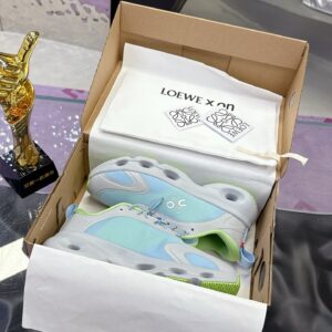 loewe x on 3.0 cloudventure sneakers blue white