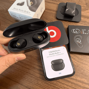beats studio buds + earbuds black
