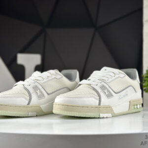louis vuitton fashion catwalk sneaker white