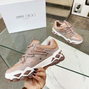 jimmy choo diamond x ii m sneakers pink