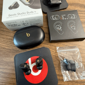 beats studio buds + earbuds black