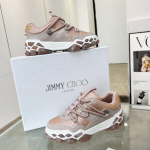 jimmy choo diamond x ii m sneakers pink
