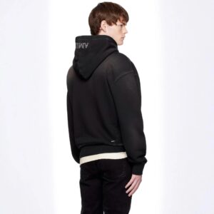 amiri vintage wash hoodie black