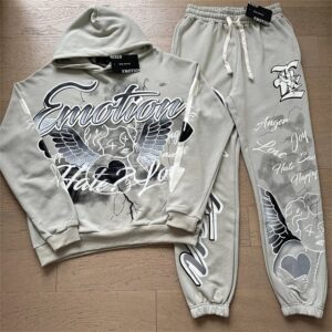mixed&emotion hoodie set multicolor