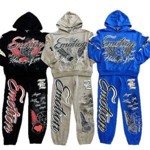 mixed&emotion hoodie set multicolor