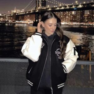 represent varsity jacket multicolor