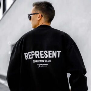 represent oversized street sweatshirt multicolor
