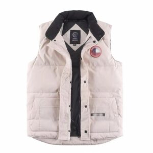 canada goose down vest multicolor