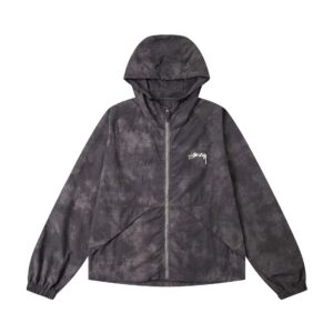 stussy hooded jacket multi color