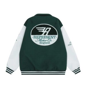 represent varsity jacket multicolor