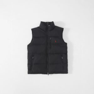 ralph lauren puffer vest black/navy/gray