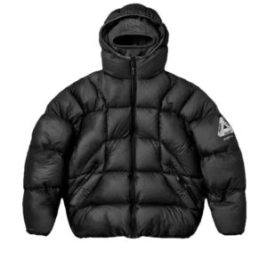 palace black winter jacket