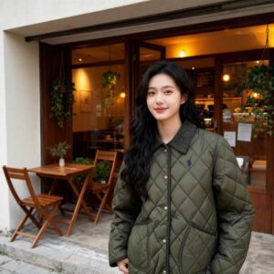 ralph lauren quilted jacket multicolor