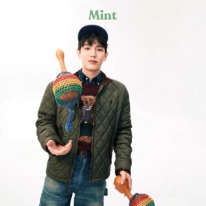 ralph lauren corduroy quilted jacket multi