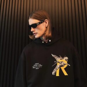 represent pegasus hoodie black