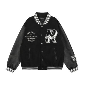 represent varsity jacket multicolor