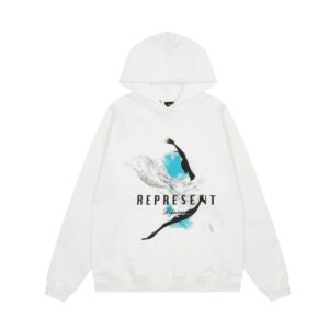 represent abstract dancer hoodie multicolor